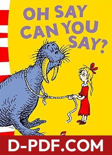 Oh Say Can You Say? by Dr. Seuss book cover