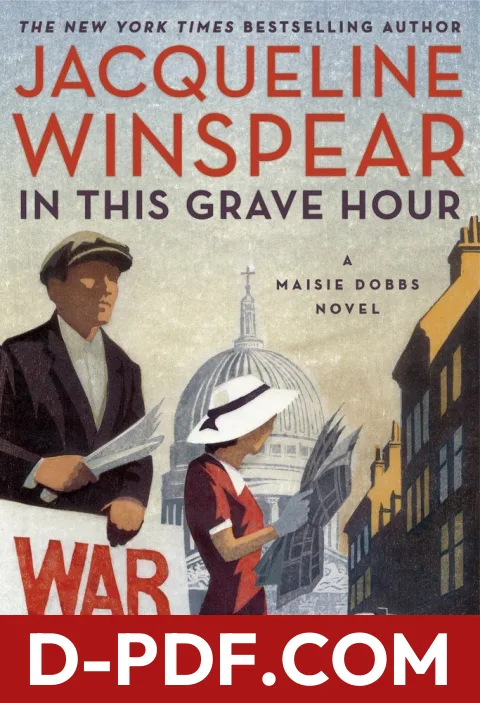 In This Grave Hour by Jacqueline Winspear book cover