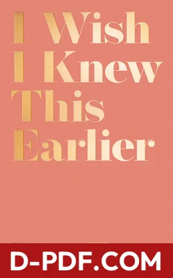 I Wish I Knew This Earlier: Lessons on Love by Toni Tone book cover