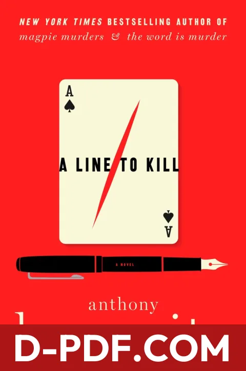 A Line to Kill by Anthony Horowitz book cover
