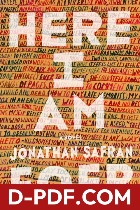 Here I Am by Jonathan Safran Foer book cover
