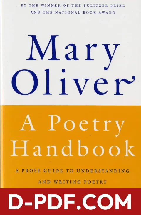 Poetry Handbook, A by Mary Oliver book cover