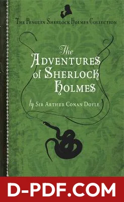 The Adventures of Sherlock Holmes by Arthur Conan Doyle book cover