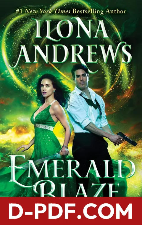 Emerald Blaze by Ilona Andrews book cover