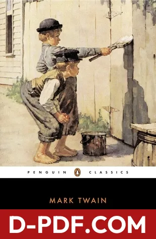 The Adventures of Tom Sawyer by Mark Twain book cover