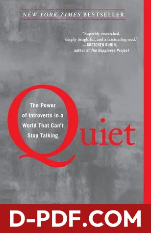 Quiet: The Power of Introverts in a World That Can't Stop Talking by Susan Cain book cover