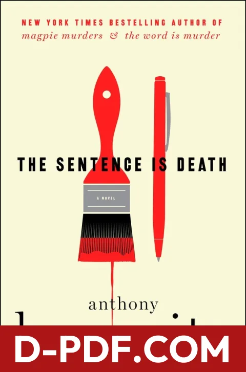 The Sentence is Death by Anthony Horowitz book cover
