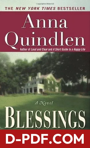 Blessings by Anna Quindlen book cover