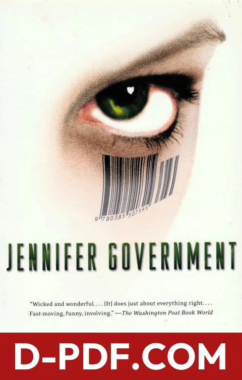 Jennifer Government by Max Barry book cover