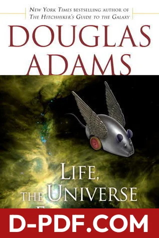 Life, the Universe and Everything by Douglas Adams book cover