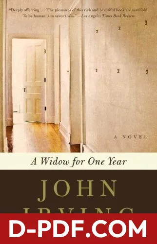 A Widow for One Year by John Irving book cover
