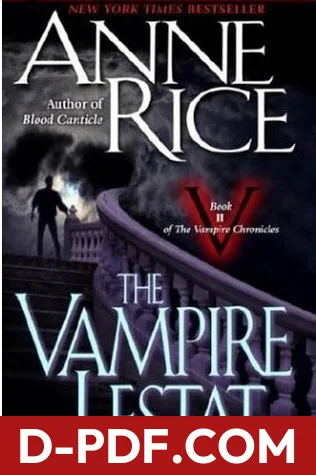 The Vampire Lestat by Anne Rice, book cover