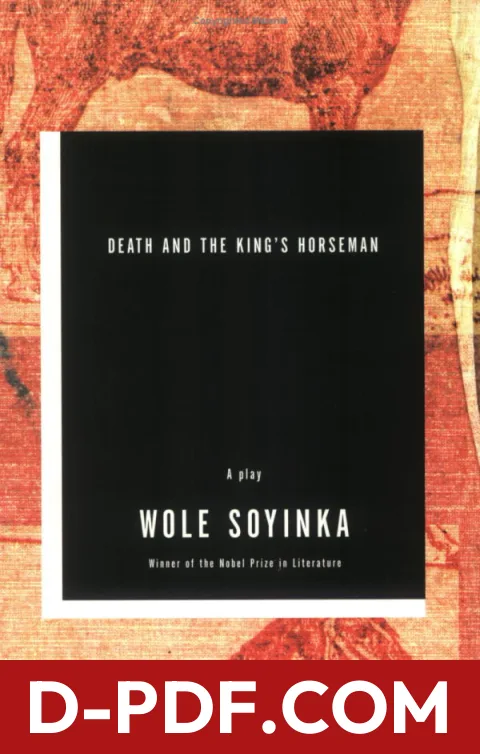Death and the King's Horseman by Wole Soyinka book cover
