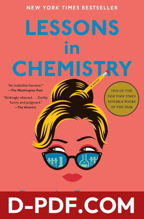 Lessons in Chemistry by Bonnie Garmus book cover