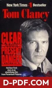 Clear and Present Danger by Tom Clancy book cover