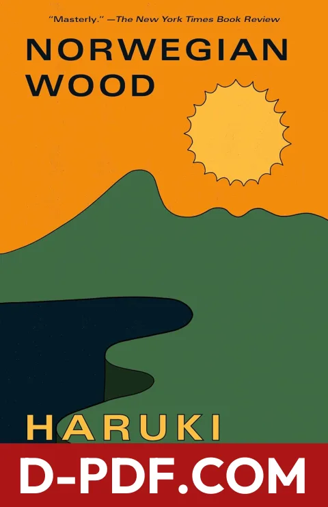 Norwegian Wood by Haruki Murakami book cover