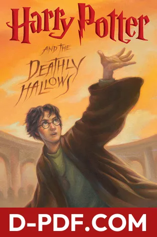 Harry Potter and the Deathly Hallows by J.K. Rowling book cover