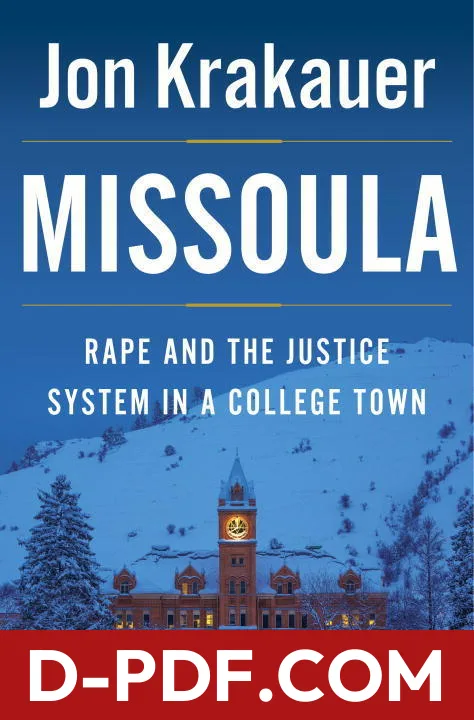 Missoula: Rape and the Justice System in a College Town by Jon Krakauer book cover