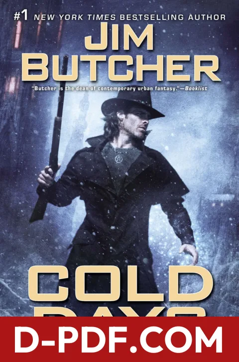 Cold Days by Jim Butcher book cover