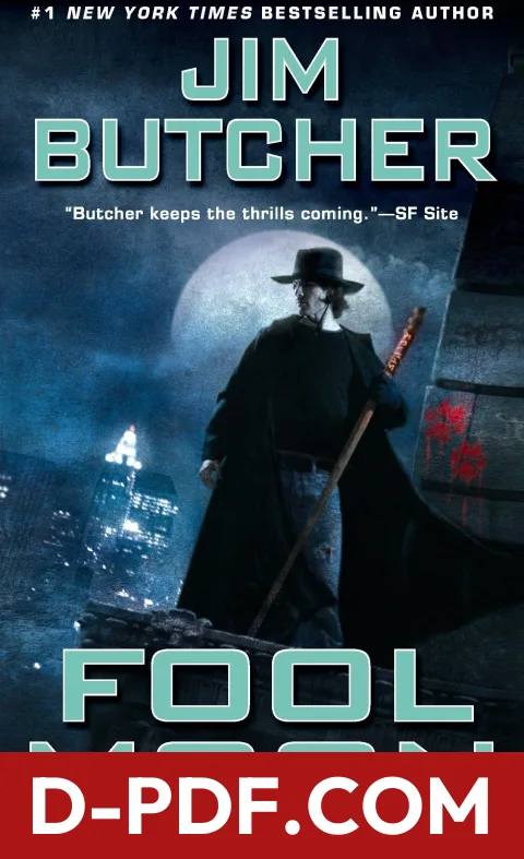 Fool Moon by Jim Butcher book cover