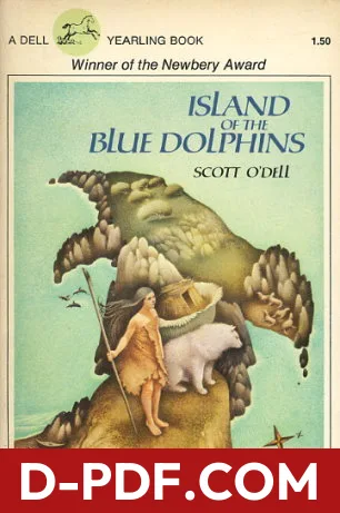 Island of the Blue Dolphins by Scott O'Dell book cover