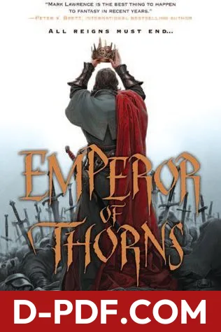 Emperor of Thorns by Mark Lawrence book cover