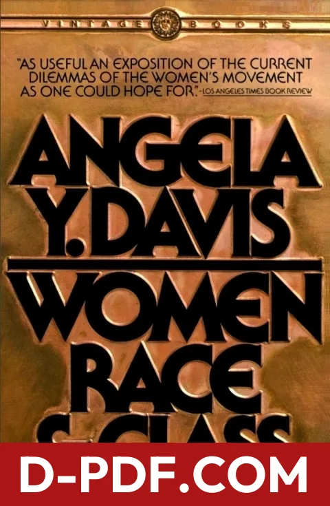 Women, Race & Class by Angela Y. Davis book cover