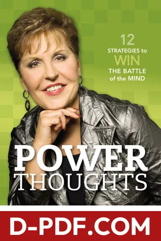 Power Thoughts: 12 Strategies to Win the Battle of the Mind by Joyce Meyer book cover