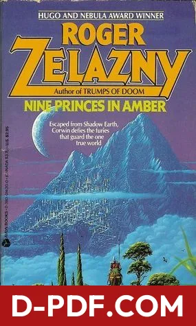 Nine Princes in Amber by Roger Zelazny book cover
