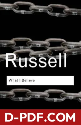What I Believe by Bertrand Russell book cover