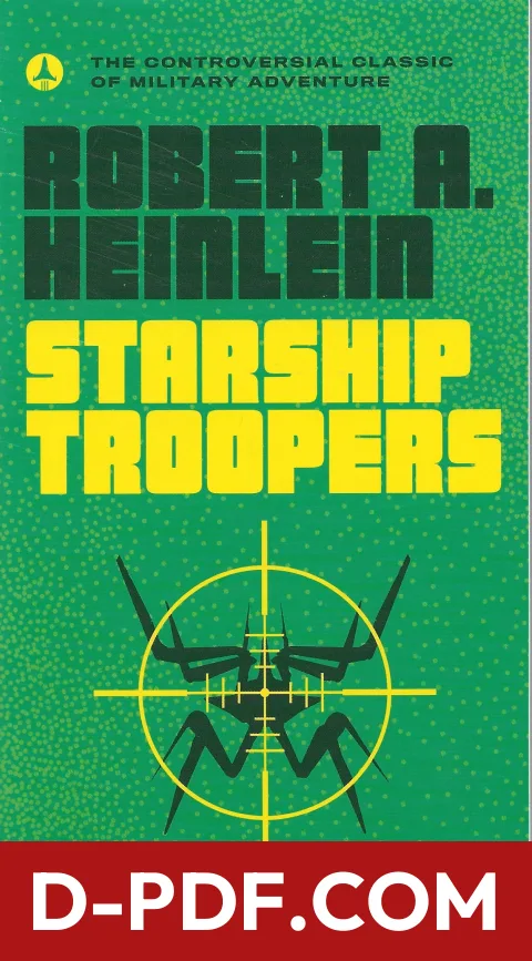Starship Troopers by Robert A. Heinlein book cover