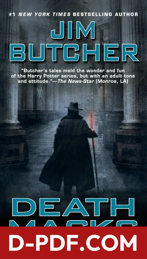 Death Masks by Jim Butcher book cover