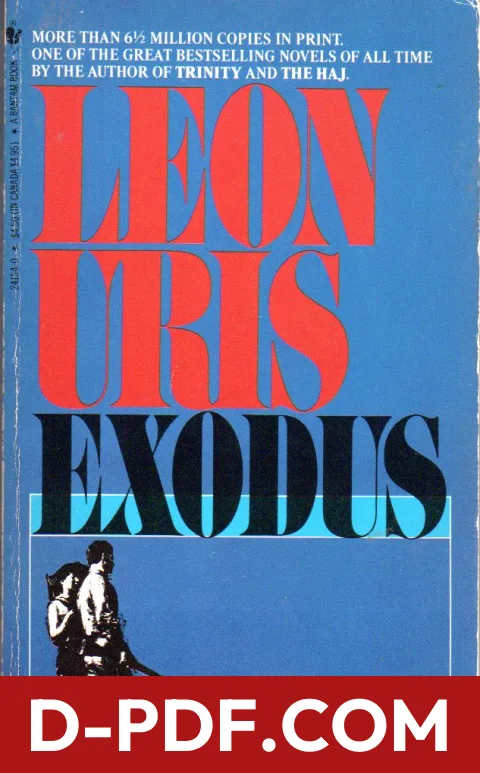 Exodus by Leon Uris book cover