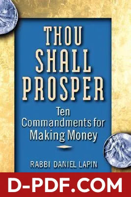 Thou Shall Prosper: Ten Commandments for Making Money by Rabbi Daniel Lapin book cover