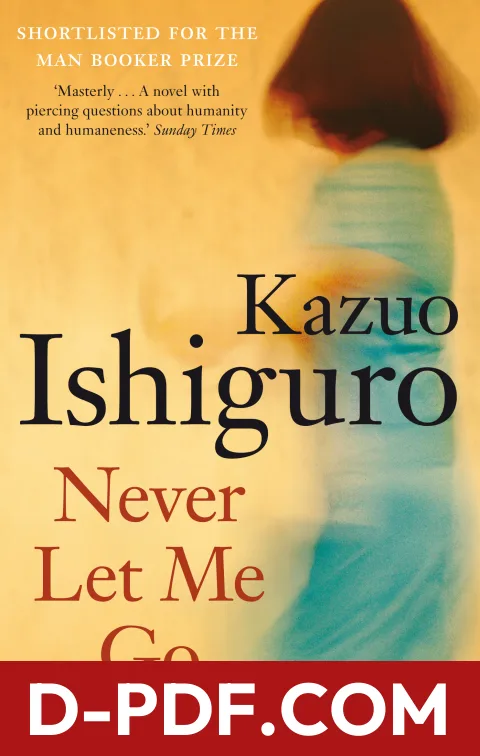 Never Let Me Go by Kazuo Ishiguro book cover