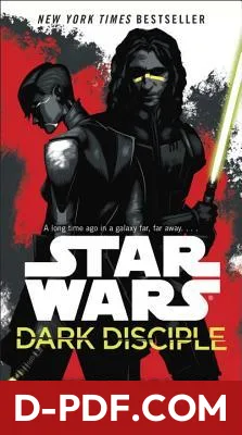 Dark Disciple by Christie Golden book cover