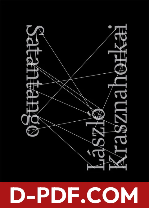 Satantango by László Krasznahorkai book cover