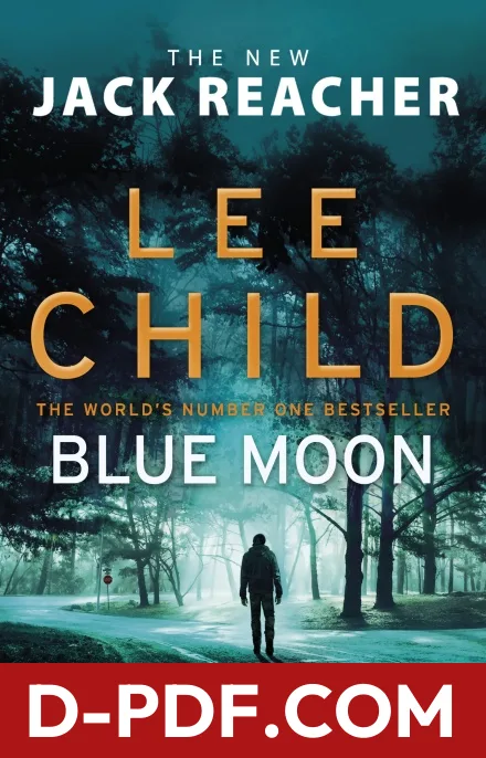 Blue Moon by Lee Child book cover