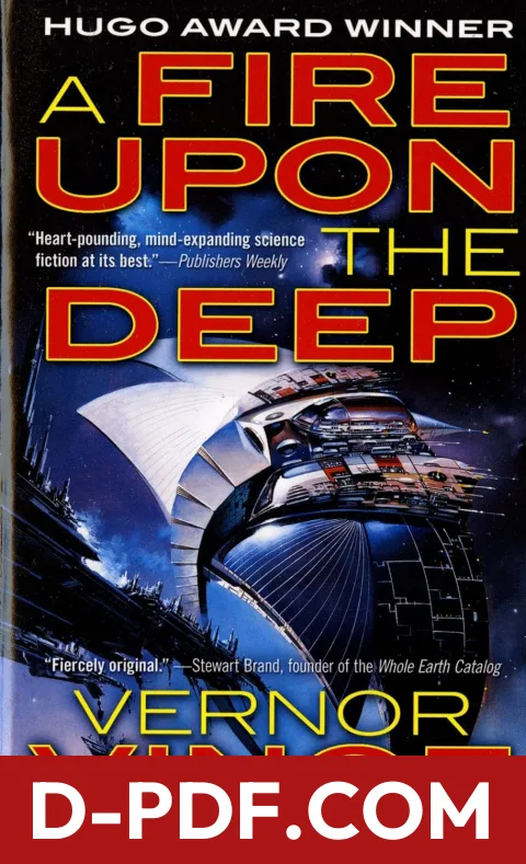 A Fire Upon the Deep by Vernor Vinge book cover