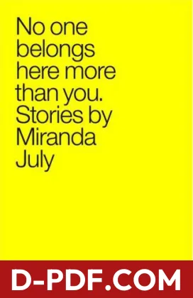 No One Belongs Here More Than You by Miranda July book cover