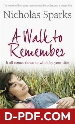 A Walk to Remember by Nicholas Sparks book cover