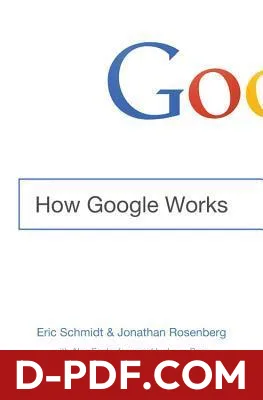 How Google Works by Eric Schmidt book cover