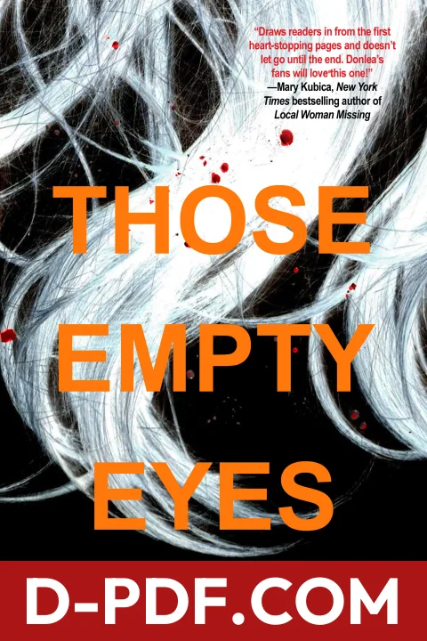 Those Empty Eyes by Charlie Donlea book cover