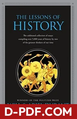 The Lessons of History by Will Durant book cover