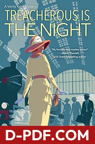 Treacherous Is the Night by Anna Lee Huber book cover