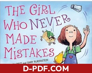 The Girl Who Never Made Mistakes by Mark Pett book cover