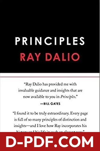 Principles: Life and Work by Ray Dalio book cover