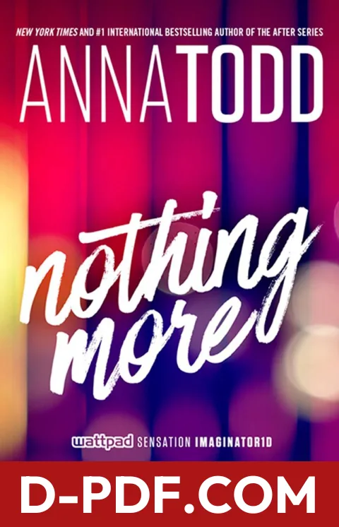 Nothing More by Anna Todd book cover