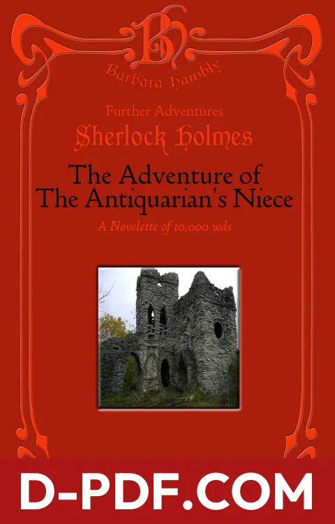 Sherlock Holmes: The Adventure of the Antiquarian's Niece by Barbara Hambly book cover