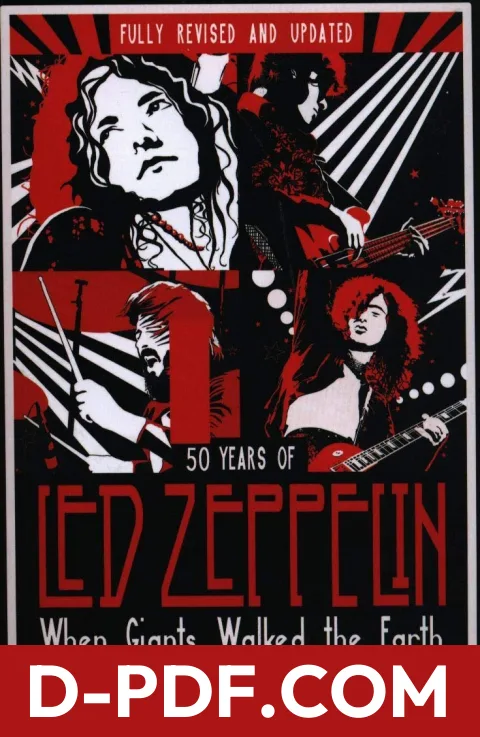When Giants Walked the Earth: 50 years of Led Zeppelin. The fully revised and updated biography. by Mick Wall book cover